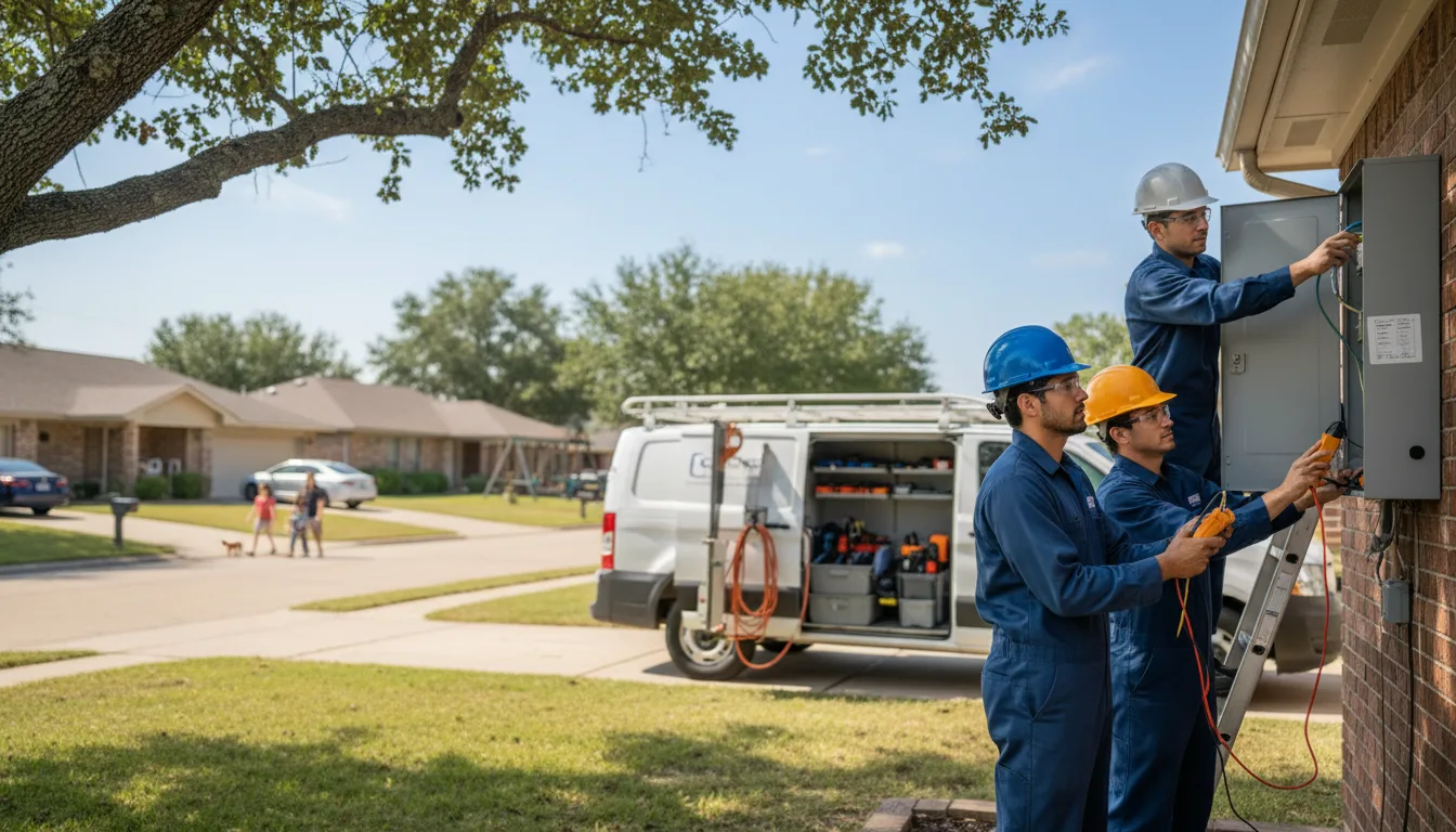 Certified electrician providing emergency electrical services in Tappen, ND